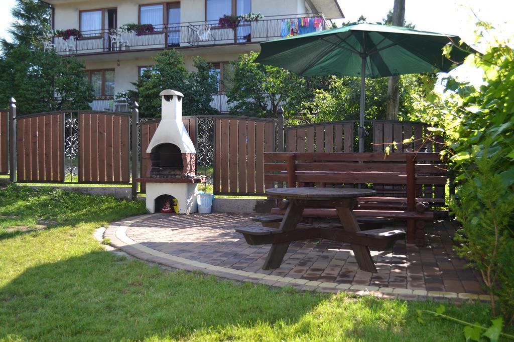 Dom Jastrzebia Z Basenem I Jacuzzi Lägenhet Jastrzębia Góra Exteriör bild