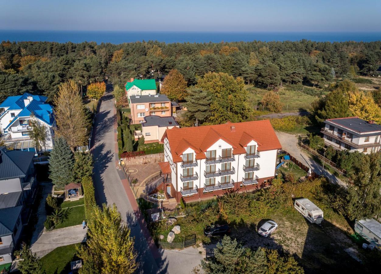 Dom Jastrzebia Z Basenem I Jacuzzi Lägenhet Jastrzębia Góra Exteriör bild